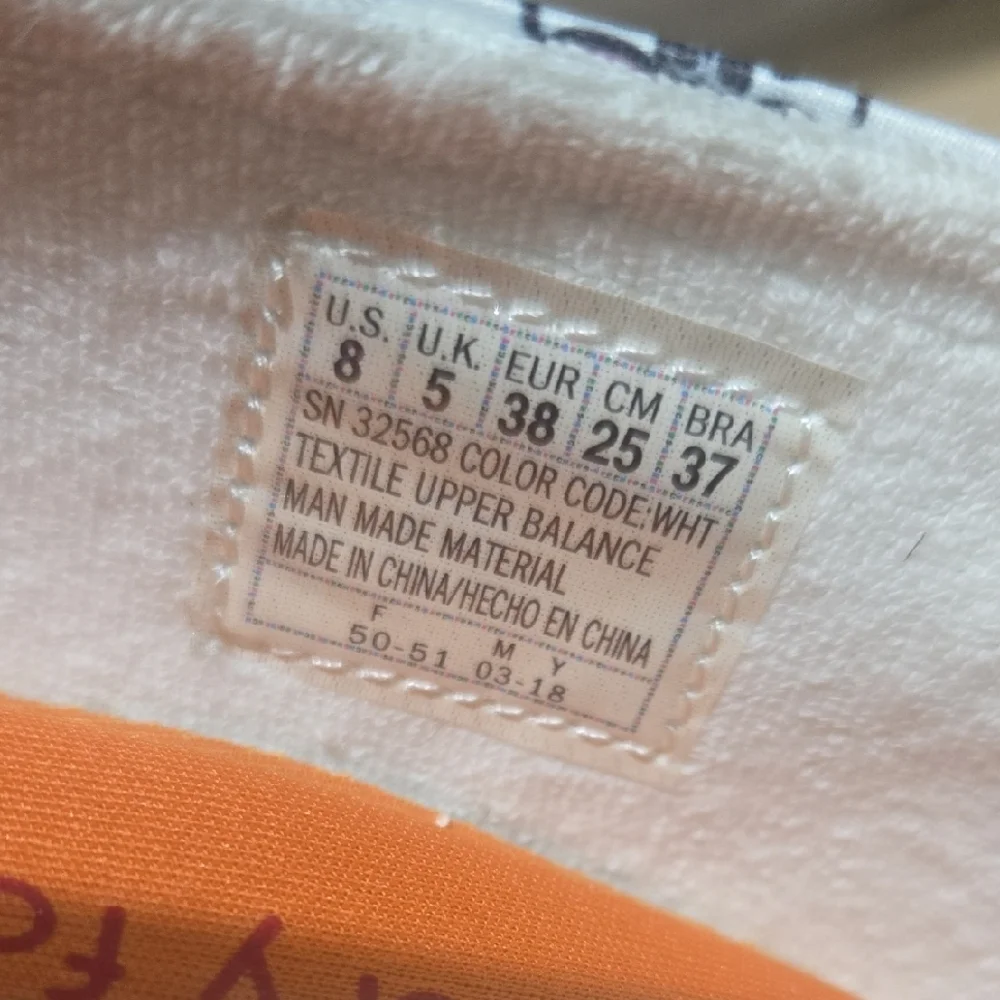 BOBS from Skechers White and Orange Slip-Ons - Picture 15 of 16